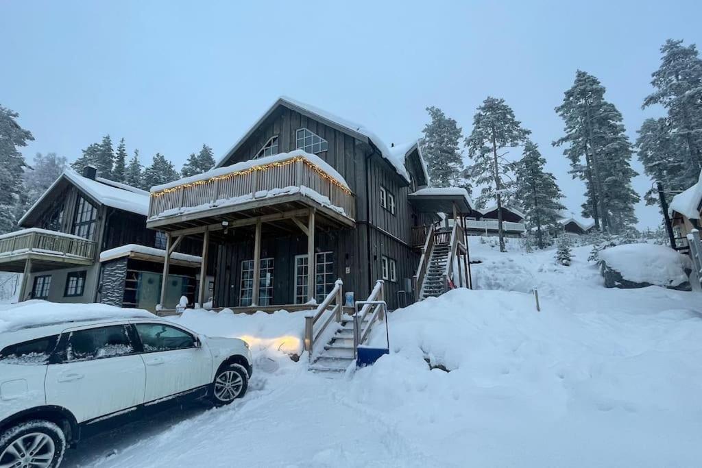 Modern Stuga Med Ski Lodge Kaensla Järvsö Extérieur photo